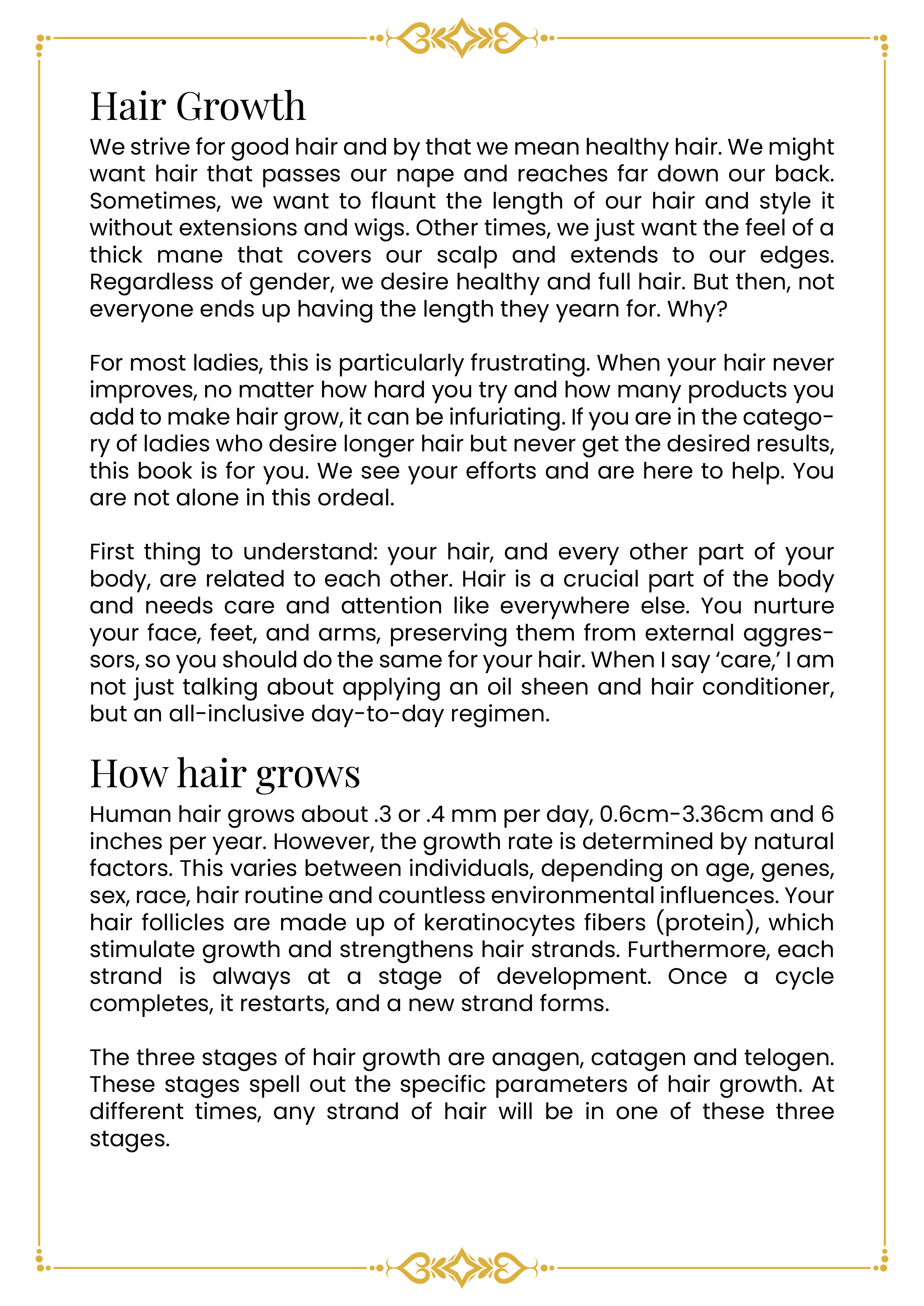 Free guide to a healthier hair